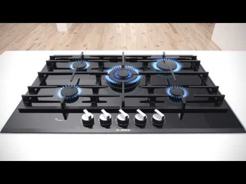 Bosch flame select gas cooktop innovation