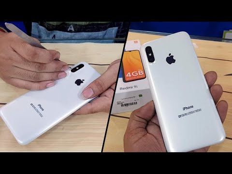 Redmi 9a Converted in iPhone Xs | Apple Lamination Trick