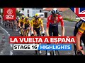 Fast & Furious Racing With A Steep Climb To The Line! | Vuelta A España 2023 Highlights - Stage 16