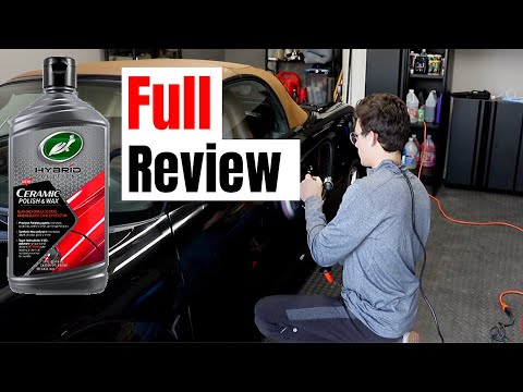 Turtle Wax Ceramic Polish Full Correction On This 2001 Toyota Spyder!