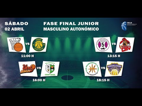 U18M. CB UCA-Baloncesto Criptana (60-52). Fase Final CLM 2021-2022. Grupo 2. 3ª jornada.