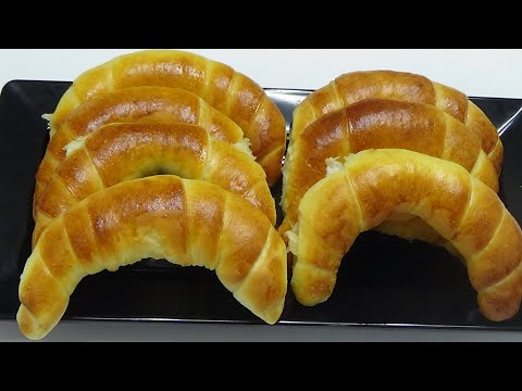 ALBERTOVE KIFLE-Najjednostavnije a najukusnije BRZE PEKARSKE KIFLE!!