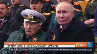Russia launched attack on Ukraine 1,000 days ago
