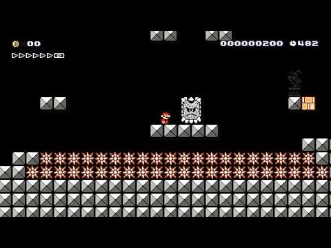 Mini fortress - map2 smb3 by TorviC - SUPER MARIO MAKER - NO COMMENTARY 1ba