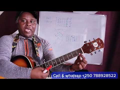 lesson for beginners  P1  isomo ry,ambere nambere rya gitari igice cya 1