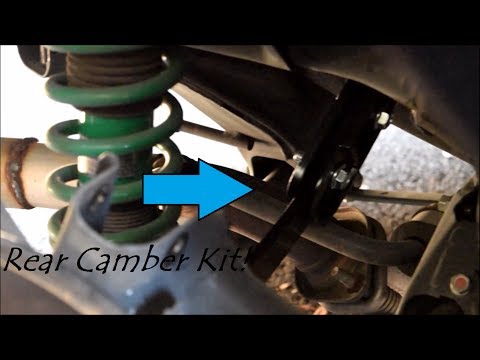 Rear Camber Kit install on my Lancer GT!