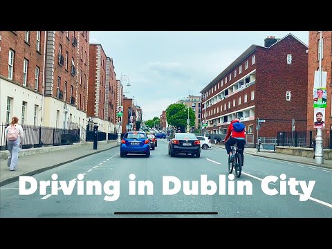 Driving in Dublin City Centre | Dublin Ireland 🇮🇪 ☘️ | Dashcam Ireland
