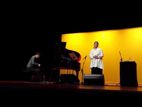 Senhorinha - Mônica Salmaso e André Mehmari (Teatro Bradesco - BH - 24/08/2013)