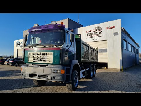 MAN 33.403, 1x Tipper 6x6, Manual Pumpe ,full Steel @karotruck2962
