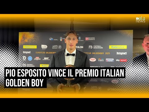 Pio Esposito vince il premio Italian Golden Boy 2024/2025