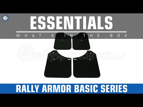Rally Armor Basic Series Mudflaps - Whats in the Box?