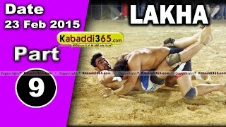 Lakha (ludhiana) Kabaddi Tournament 23 Feb 2015  Part 1 by Kabaddi365.com