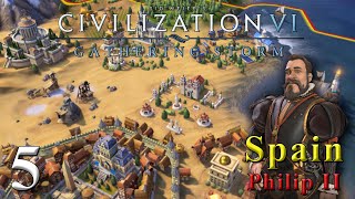 Evangelize Belief!! - Civilization VI | Phillip II (Spain) - S9 | Gathering Storm DLC | #5