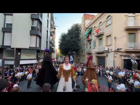 Nardos - Passada dels Gegants, Festa Major de Sant Miquel de Molins de Rei 2024.