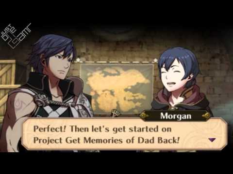 Fire Emblem Awakening - Chrom & Morgan (Male) Support Conversations