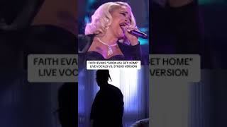 Faith Evans “Soon As I Get Home” Live Vocals vs. Studio Version #shorts #faithevans #rnb #singer