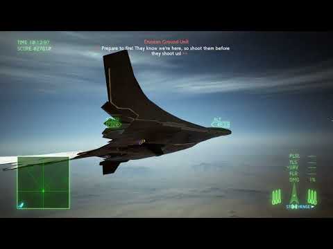 Ace Combat 7 Stonehenge Arkbird