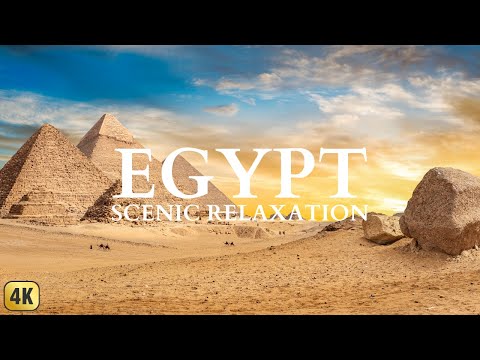Egypt 4K - Scenic Relaxation Film With Calming Music for Deep Sleep