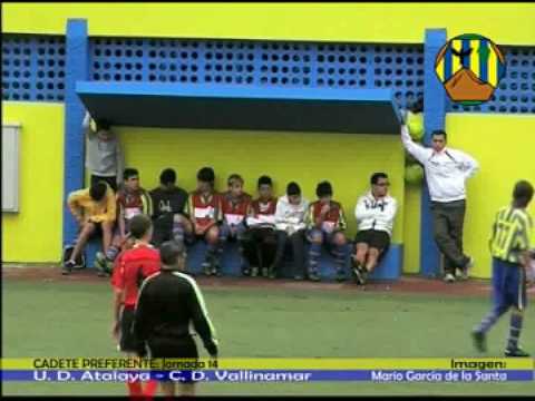 Fútbol Cadete Preferente: U. D. Atalaya  C. D. Vallinamar