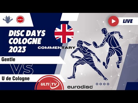 Gentle vs U de Cologne - Swiss Round 4 - EN Commentary - WOMEN'S Division - Disc Days Cologne 2023