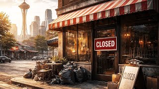 HIGHEST min. Wage in country $21.30 = Fewer Jobs - Seattle’s Small Biz MELTDOWN Continues