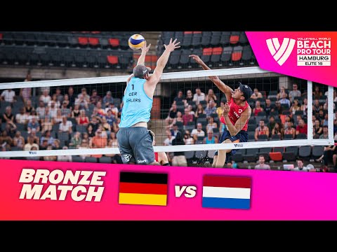 Ehlers/Wickler vs. Boermans/Immers - Bronze Match  Highlights Hamburg 2022 #BeachProTour