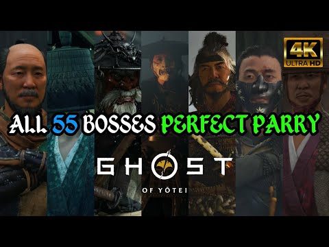 Ghost of Yotei - All 55 Bosses (No Damage/Lethal/Perfect Parry) + Builds [4K]
