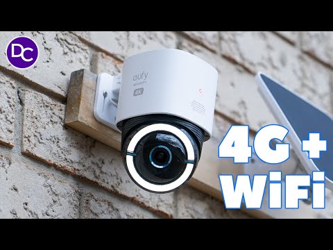 Камера Eufy Security 4G LTE Cam S330: 4K камера с аккумулятором 9400мАч, 360 °, обнаружение людей / животных - фото 2 - id-p2361543890