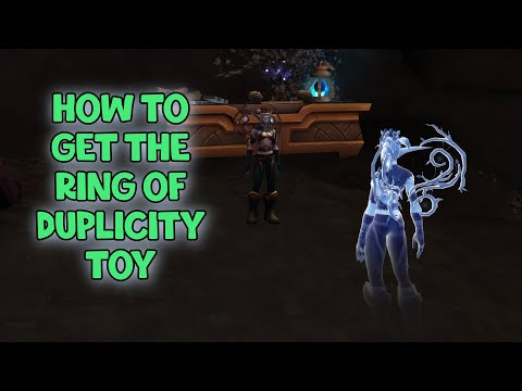 WoW Shadowlands 9.1 - How To Get The Ring of Duplicity Toy | Korthia