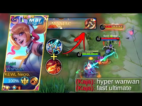 THIS IS HOW YOU PLAY WANWAN IN MYTHIC RANK! | TOP GLOBAL WANWAN - MLBB