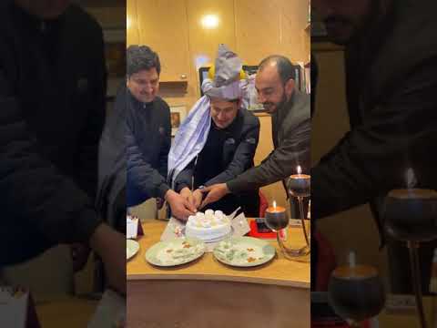 Afsar Afghan Aw Rashid Khan Rashid Celebration 1.6M Cake cuting