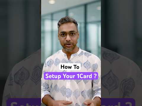 How to set up your 1Card