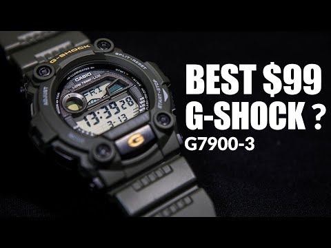BEST $99 G-Shock - Casio G-7900-3DR