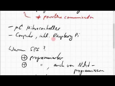 Grundlagen der SPS (speicherprogrammierbare Steuerung)