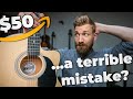 I Bought The CHEAPEST GUITAR On AMAZON A Bargain Or