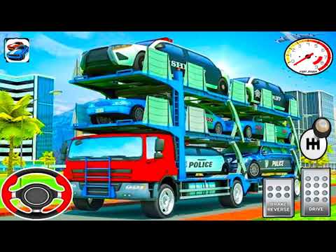 US Police Limo Transport Driving & Parking - Android GamePlay - Transporter Games Android