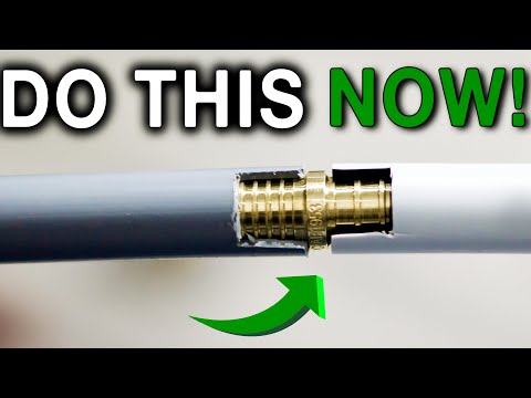 Poly B Replacement : How To Replace Grey (Polybutylene) Pipes With PEX  - 2022