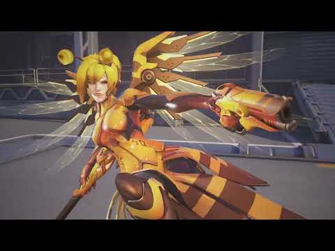 Honeybee Mercy Skin Demo (Golden Weapons)