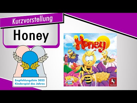 HONEY - Empfohlen KINDERSPIEL DES JAHRES 2022 - Kurzvorstellung - Spiel doch mal!