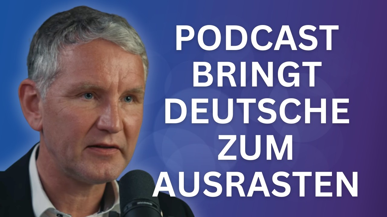 Psychiater analysiert hysterische Reaktionen auf Höcke bei Ungeskriptet (Raphael Bonelli)