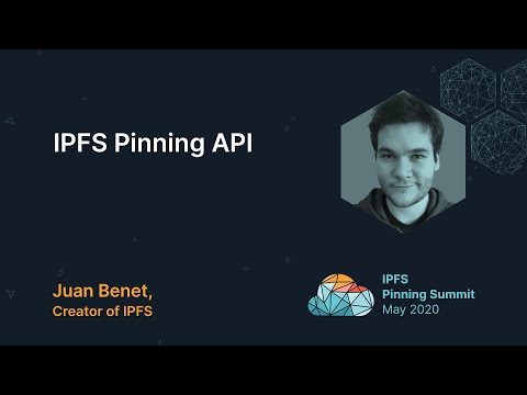 IPFS Pinning API - Juan Benet