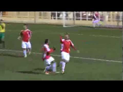 30-11-13. LOS GOLES DEL FBM MONCADA 1 BURJASSOT CF 1. 14ª JORNADA DE LIGA