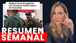 ¿Exilio de Maduro en Madrid? Las Noticias de la Semana que debes saber