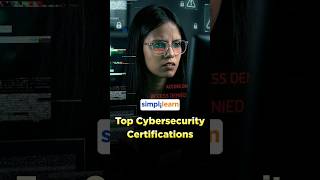 Top 5 Cybersecurity Certifications 2026 | Best Cybersecurity Certifications | #Shorts | #Simplilearn