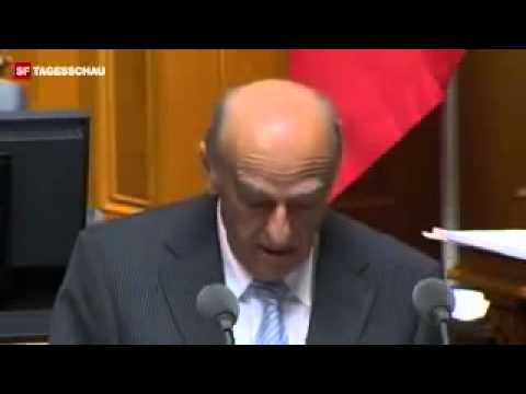 Hans Rudolf Merz's laughing attack subtitled