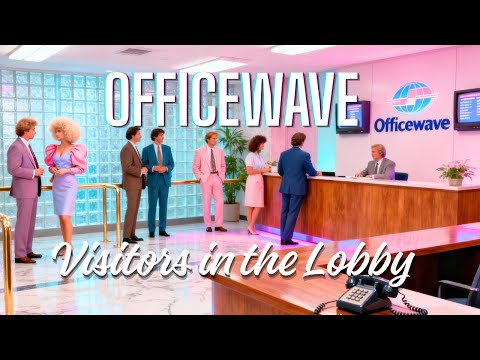 Officewave | Vaporwave & Chillwave - Retrowave - Visitors in the Lobby - LOVEWAVE STATION 1988