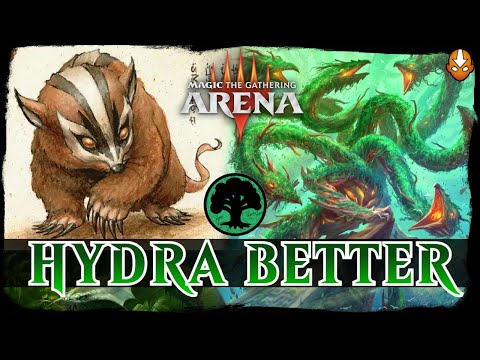 HYDRAS FIX EVERYTHING! - MTG Arena Mono Green Stompy Standard AVATAR Deck Doctor Ep.1
