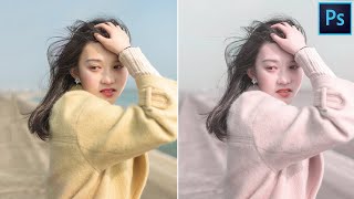 Pastel Pink Photo Effect | Photoshop Tutorial