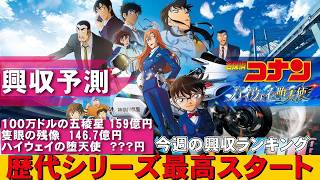 名探偵コナンの興収予想【俺的映画速報Vol.368/第1部】【名探偵コナン ハイウェイの堕天使 ドラえもん 新・のび太の海底鬼岩城 映画レビュー 考察 興行収入 興収 filmarks】