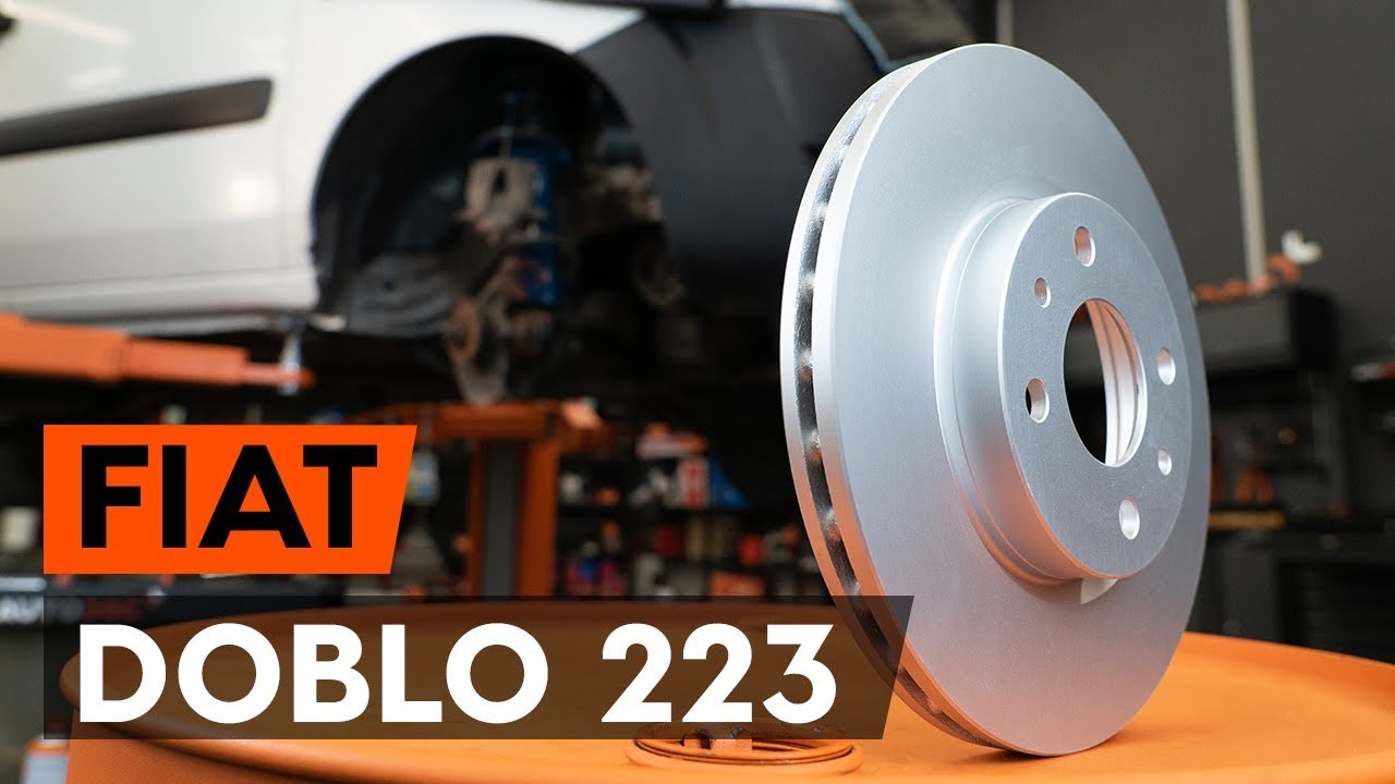 Как се сменят предни спирачни дискове на Fiat Doblo Cargo – Ръководство за смяна